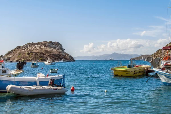 Bodrum, Türkei, 20. Oktober 2010: bodrum cup, gumusluk lap, boote — Stockfoto