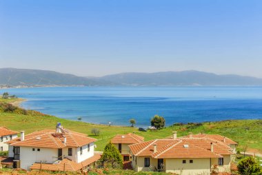 Izmir, Türkiye, 3 Nisan 2010: maliyet Seferihisar evleriyle