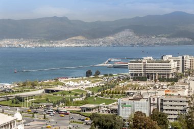 Izmir, Türkiye, 01 Nisan 2010: Konak binaların