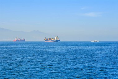 Izmir, Türkiye, 27 Mart 2010: Izmir Körfezi