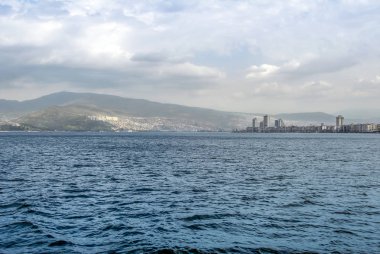 Izmir, Türkiye, 28 Mart 2010: Izmir Körfezi