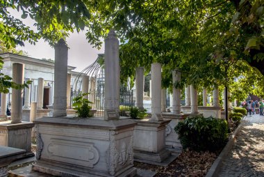 Istanbul, Türkiye, 23 Ağustos 2018: Sultan 2 Türbesi. Ce, Mahmut