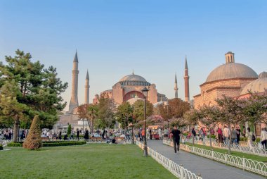 Istanbul, Türkiye, 23 Ağustos 2018: Ayasofya Müzesi, Sultana