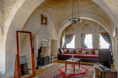 Karabuk, Türkiye, 21 Mayıs 2013: Safranbolu 'da Cinci Han Kervansaray