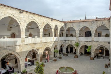 Karabuk, Türkiye, 23 Mayıs 2013: Safranbolu 'da Cinci Han Kervansaray