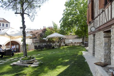 Karabük, Türkiye, 21 Mayıs 2013: tarihi safran konak butik 