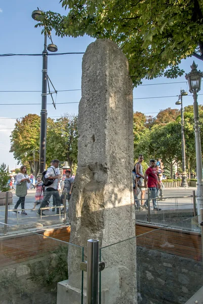 Istanbul, Turchia, 23 agosto 2018: The Milion was a mile-marker m — Foto Stock