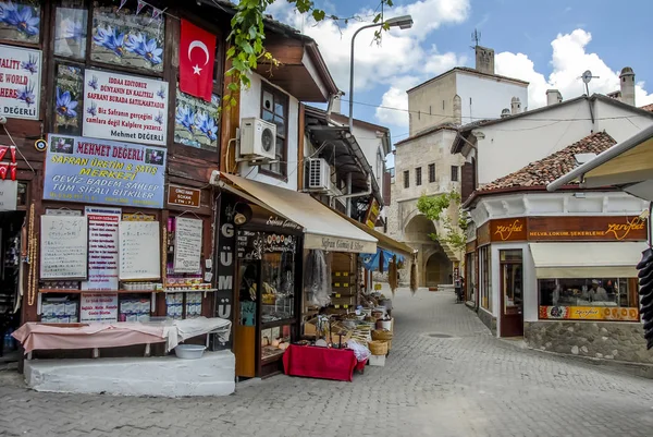 Karabuk, Turecko, 21 květen 2013: Bazar v Safranbolu — Stock fotografie