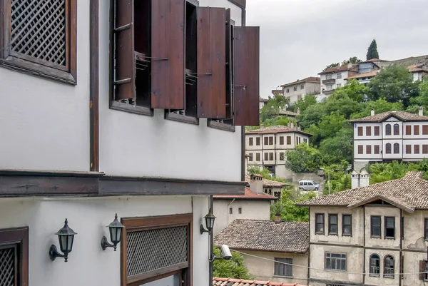 Karabuk, Turkey, 23 May 2013: Historic Mansions, City View of Sa — Stock Photo, Image