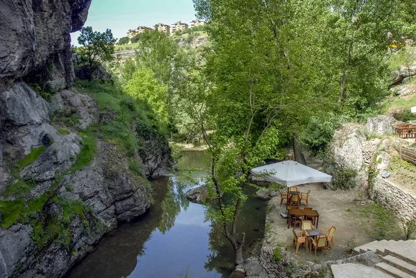 Karabuk, Turkiet, 24 maj 2013: Creek på Mill Canyon, Safranbolu — Stockfoto