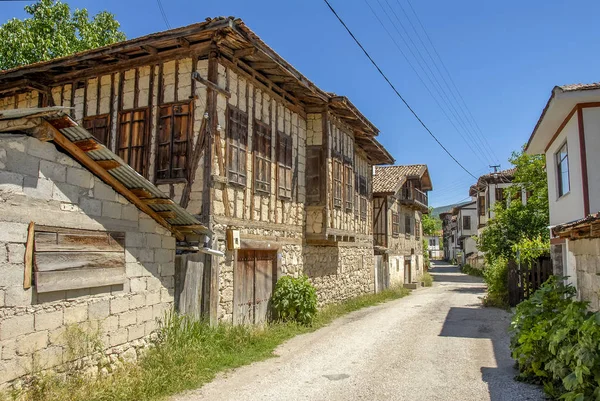 Karabuk, Turkey, 22 May 2013: Historic Mansions, Yoruk Village o — Stock Photo, Image