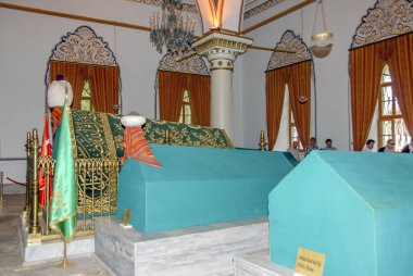 Bursa, Türkiye, 29 Nisan 2012: Orhangazi Türbesi 