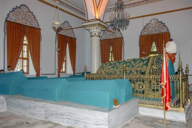 Bursa, Türkiye, 29 Nisan 2012: Orhangazi Türbesi 