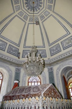 Bursa, Türkiye, 29 Nisan 2012: Osman Gazi Türbesi veya Osman ben, die