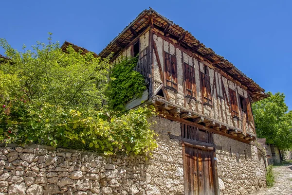 Karabuk, Turquia, 22 de maio de 2013: Historic Mansions, Yoruk Village o — Fotografia de Stock