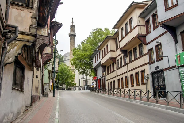 Bursa, Turquia, 29 de abril de 2012: Tophane, Historic Mansions — Fotografia de Stock