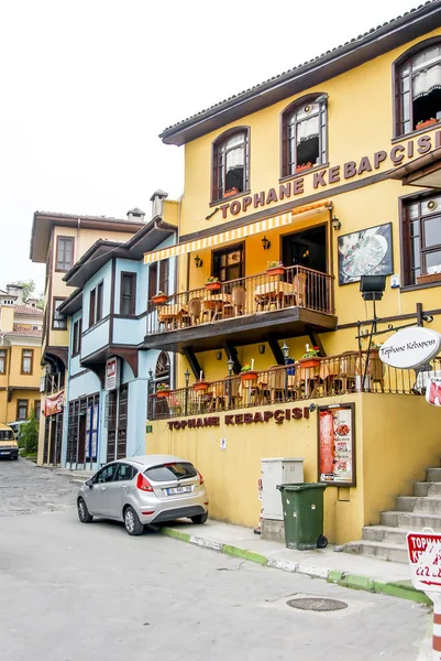 Bursa, Törökország, 29 április 2012: Tophane, Kebab boltban — Stock Fotó