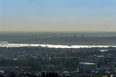Istanbul, Türkiye, 23 Temmuz 2006: Üsküdar görünümünü
