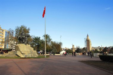 Antalya, Türkiye, 18 Aralık 2010: Muratpaşa Meydanı