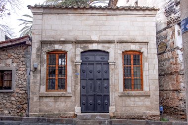 Antalya, Türkiye, 16 Aralık 2010: Kaleiçi eski Antalya evleri