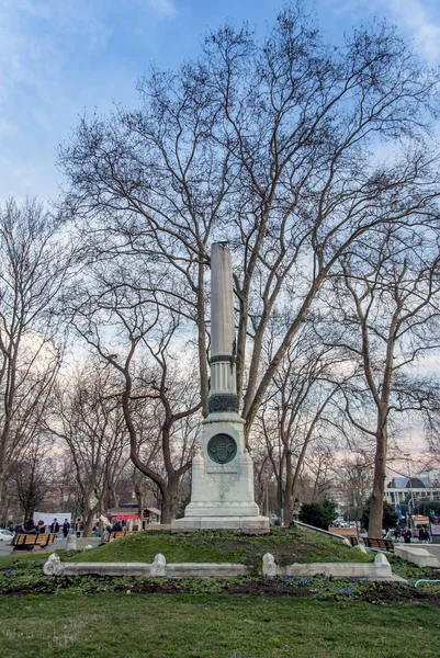 Istanbul, Turchia, 29 gennaio 2019: Il monumento dei martiri dell'aviazione — Foto Stock