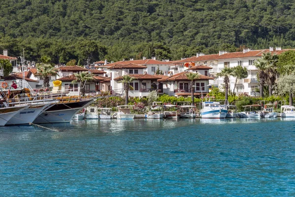 Muğla, Türkiye, 24 Mayıs 2012: Gökova Körfezi, Akyaka, yelkenli 