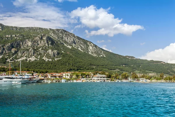 Mugla, Turcja, dnia 24 maja 2012 r.: zatokę Gokova, Akyaka Beach — Zdjęcie stockowe