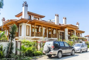 Muğla, Türkiye, 14 Mayıs 2012: Gökova Körfezi, Akyaka motelde