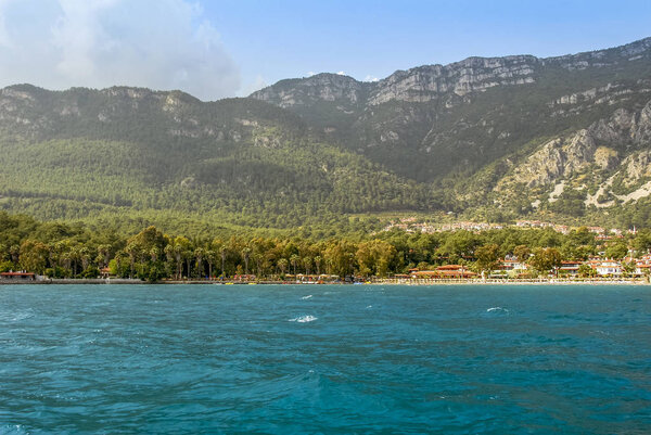 Mugla, Turkey, 14 May 2012: Gokova Bay, Akyaka