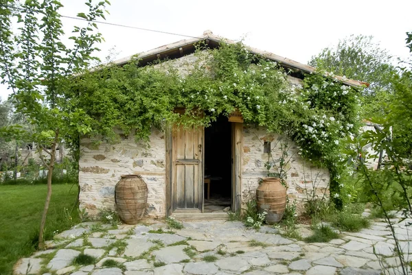 Mugla, Turquía, 13 de mayo de 2012: Casa Kerimoglu en Yerkesik — Foto de Stock