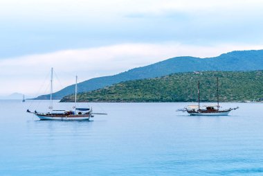 Bodrum, Türkiye, 28 Mayıs 2011: kızılağaç Cove