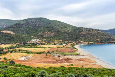 Bodrum, Türkiye, 28 Mayıs 2011: kızılağaç Cove