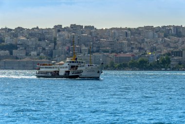 Istanbul, Türkiye, 11 Haziran 2007: Boğaziçi gemiler