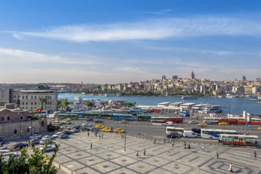 İstanbul, Türkiye, 11 Haziran 2007: Galata, Eminonu, Pera