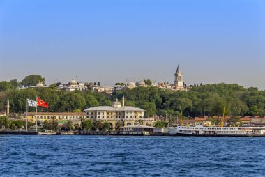 Istanbul, Türkiye, 17 Mayıs 2015: Topkapı Sarayı, Sarayburnu'nda