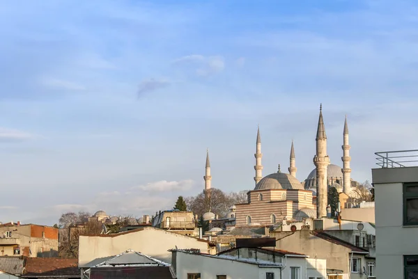 Istambul, Turquia, 29 de janeiro de 2019: A Mesquita Suleymaniye, 1557 — Fotografia de Stock