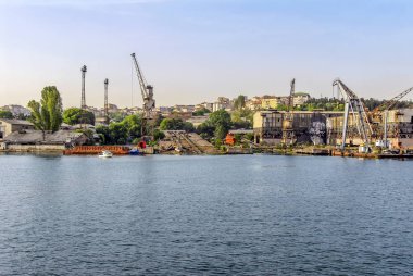 Istanbul, Türkiye, 17 Mayıs 2015: Tersane, Haliç, Haliç, Eyu