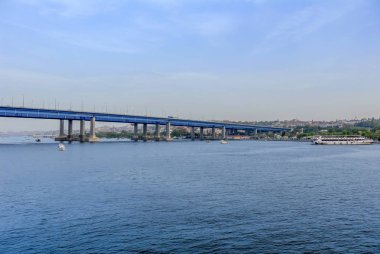 Istanbul, Türkiye, 17 Mayıs 2015: Köprü, Haliç, Haliç, Eyüp,