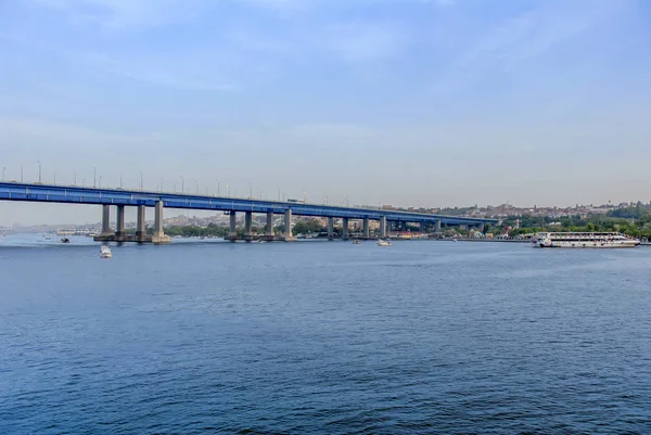 Istanbul, Türkiye, 17 Mayıs 2015: Köprü, Haliç, Haliç, Eyüp,