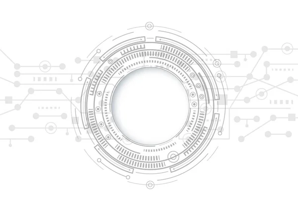 Mekanik düzeni, daireler ve geometrik parçalar mekanizması ile çizim