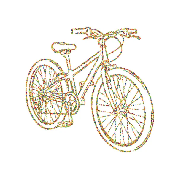 Велосипед Вектор — стоковый вектор