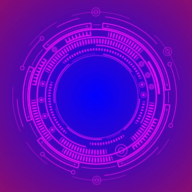 Cyber geleceğin teknolojisi. Geleceğin teknolojileri. Elektrik devresi