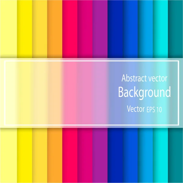 Fondo Abstracto Colores Brillantes Plantilla Banner Colorido — Archivo Imágenes Vectoriales
