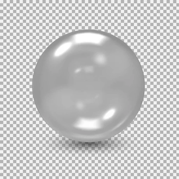 ガラス玉 ガラス球 バブル ベクトル図 — ストックベクタ