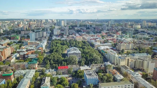 Vista Panorâmica Cidade Perm Rússia — Fotografia de Stock