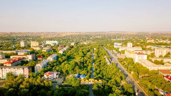 Blick Auf Die Stadt Elista Kalmückien Russland — Stockfoto