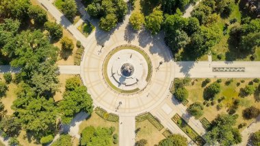 Rusya, Krasnodar - 30 Ağustos 2017: Anıt Catherine II - Empress Catherine II Krasnodar onuruna bir anıt. Bu Ekaterinensky Meydanı'nda yer almaktadır. Şehir Krasnodar, Rusya Federasyonu