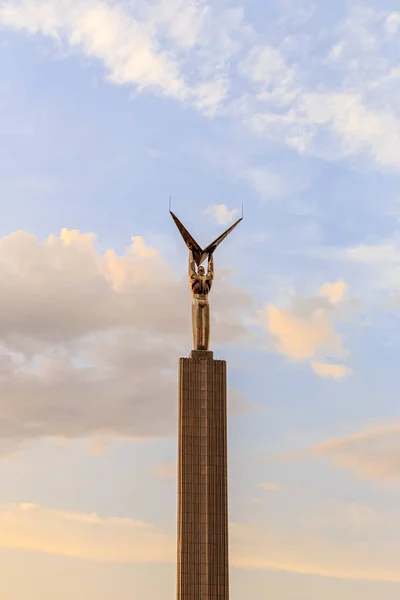 Rússia Samara Setembro 2017 Monumento Glória Construído Honra Dos Grandes — Fotografia de Stock