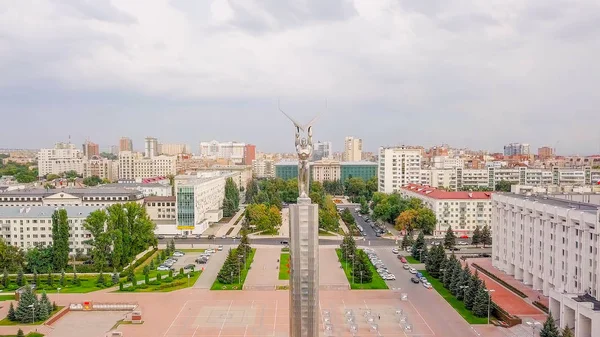 Росія Самара Вересня 2017 Пам Ятник Слави Росія Самара — стокове фото