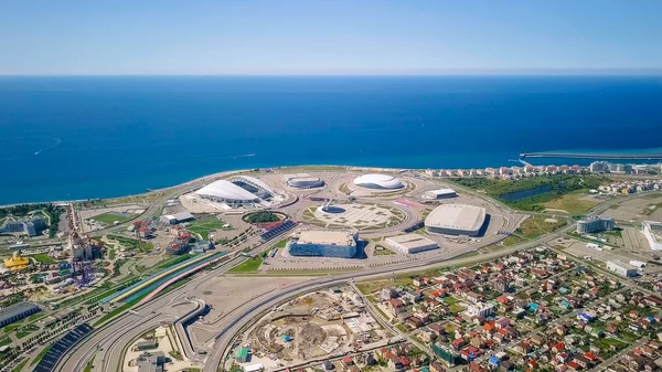 Russie Sotchi Septembre 2017 Vue Générale Parc Sotchi Dans Adler — Photo